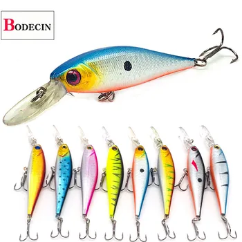 

Wobblers For Trolling Pike Carp Jerkbait Minnow Hard Sea Fishing Lure Bass Decoy Peche Topwater Floating Fake Artificial Bait