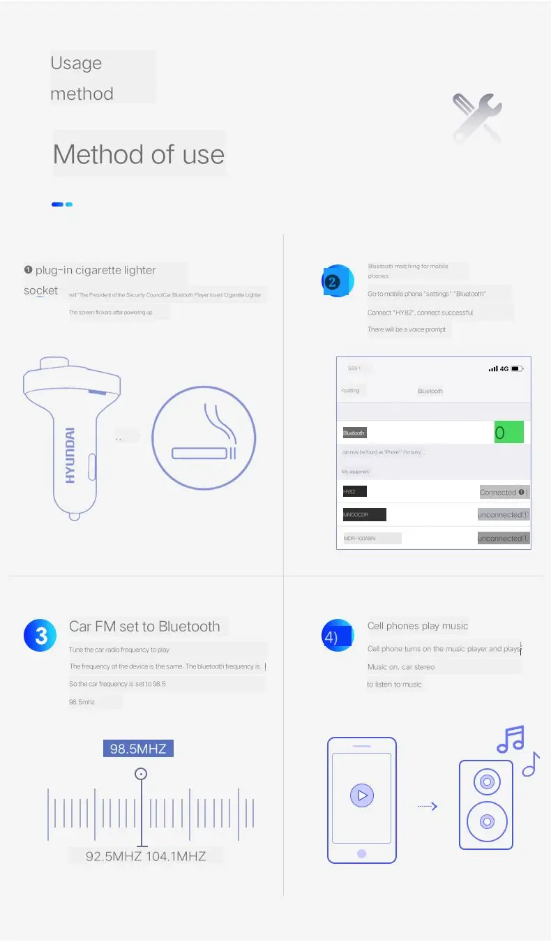 Двойной USB автомобильный Bluetooth mp3 автомобильный голосовая навигация/воспроизведение музыки HY-82 U диск TF карта расширение автомобиля батарея Обнаружение давления