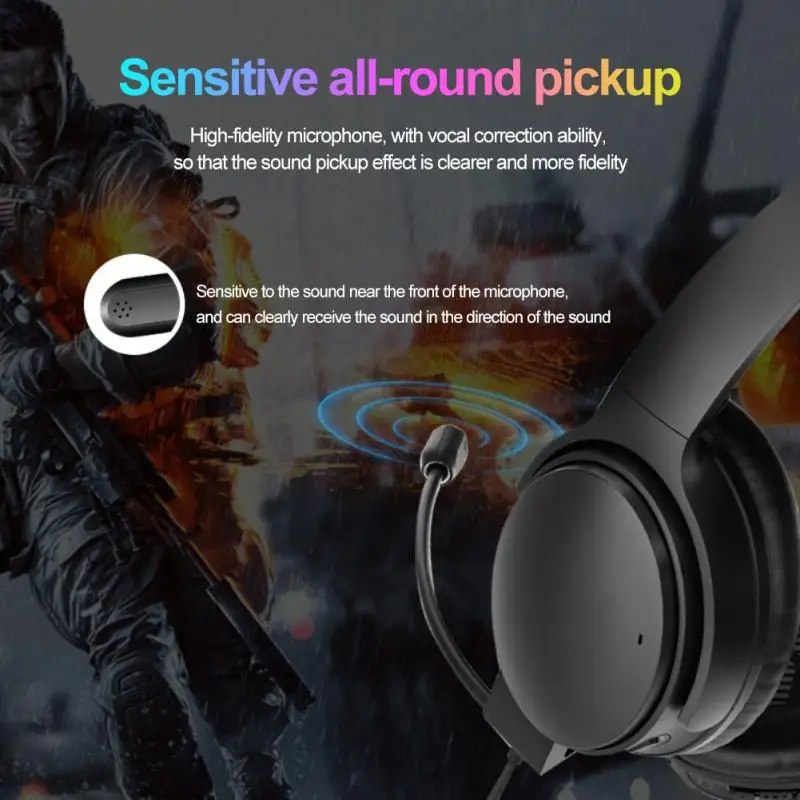 MINI Professionals Game PUBG Q35 Microphone 3.5mm Jack Plug Mic Stereo Mini Wired External Microphone Game Noise Reduction