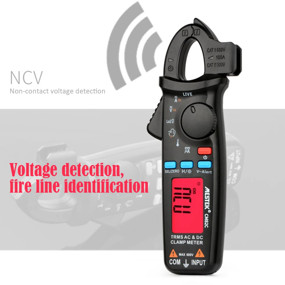 MESTEK CM82A/B/C цифровой клещи мультиметр токовые клещи AC/DC тестер сопротивления напряжения измерительные инструменты