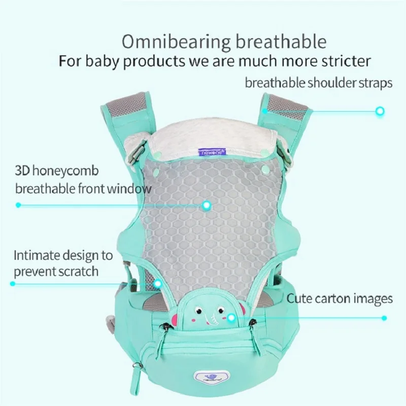 Porte Bebe Siege Pour Bebe Produits De Soins Pour Bebe Echarpe Respirante Siege De Hanche Souple Aliexpress