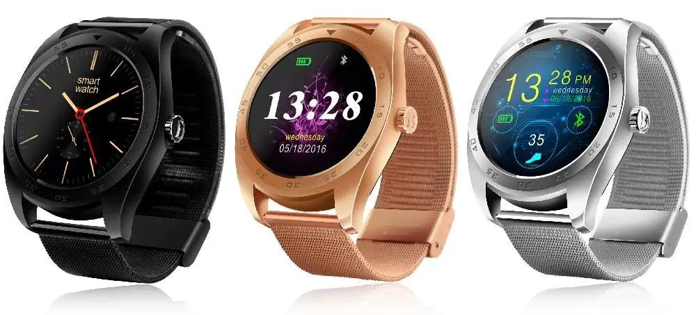 Распродажа K98 Bluetooth 4,0 Смарт часы монитор сердечного ритма шагомер сна фитнес трекер стальной ремешок R29