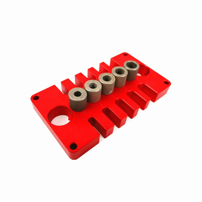 

1 PC Red/Blue Puncher Aluminum Alloy 125*70*30mm Eiko Manufacturing Accurate Scale Easy To Operate