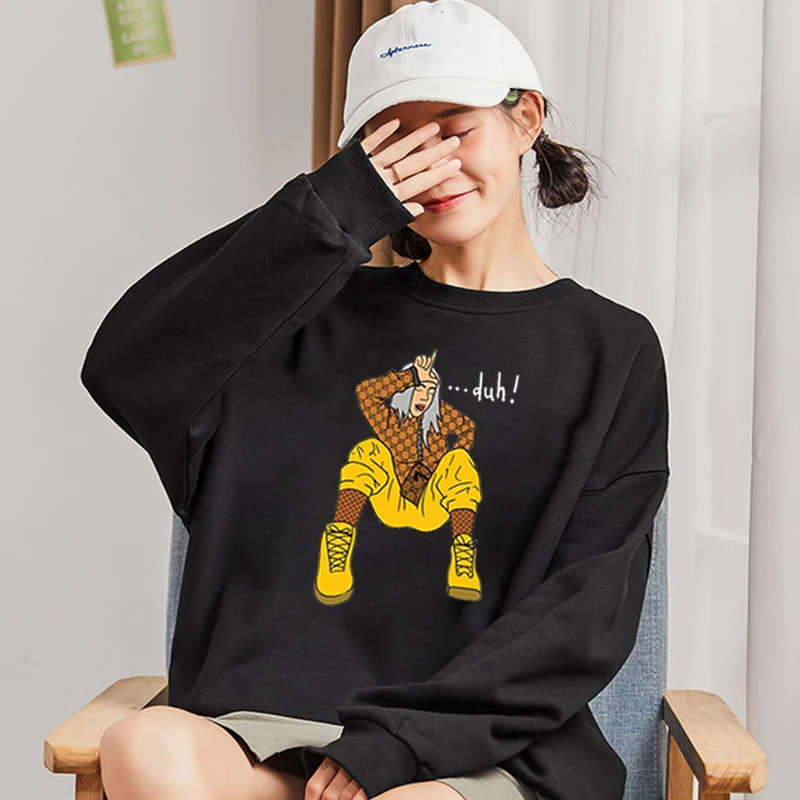 Billie Eilish, осеннее платье с капюшоном большого размера, толстовка, женские топы, свободная Длинная толстовка с капюшоном, зимний женский пуловер