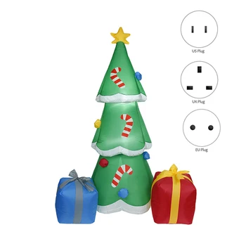 

1.8M LED Inflatable Outdoor Glow Christmas Tree Merry Christmas Decoration Christmas Ornaments Happy New Year