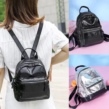 

2020 new women's fashion shoulder bag car stitching PU waterproof anti-theft shoulder bag outdoor leisure travel backpack сумка