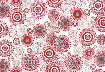 

Circle digital printing cloth garment textile sewing diy jewelry material thousands of pattern customization