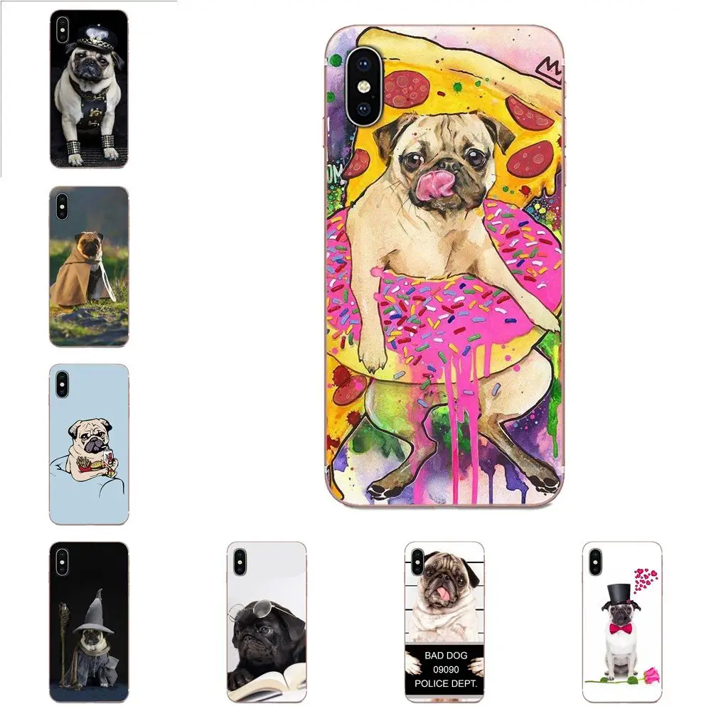 Мопсы Memes She want The Doge для HTC Desire 530 626 628 630 816 820 830 One A9 M7 M8 M9 M10 E9 U11 U12 Life Plus красочные |