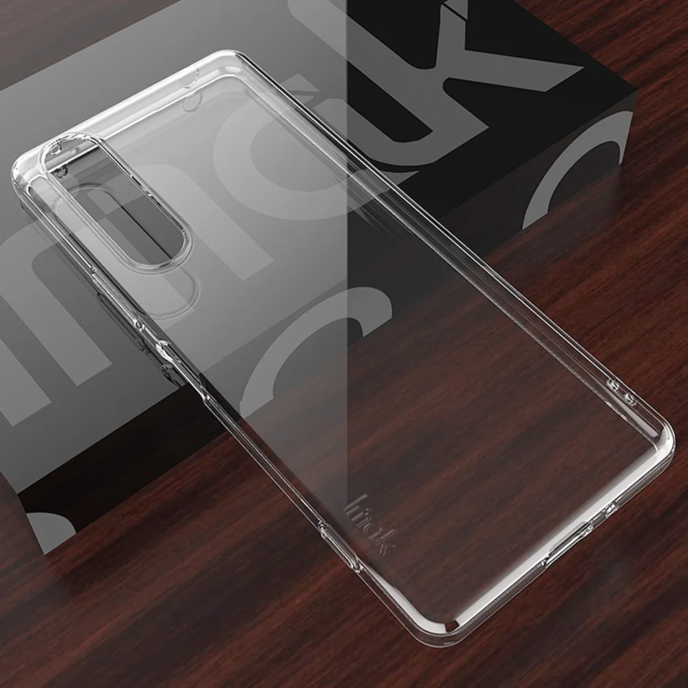 Прозрачный чехол IMAK из ТПУ для Sony Xperia 1 II 10 мягкий силиконовый 2 поколения|Бамперы|
