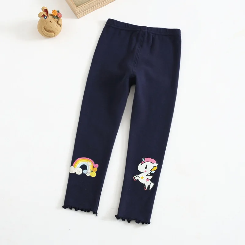 Autumn New Style Korean-style Girls Rainbow My Little Leggings