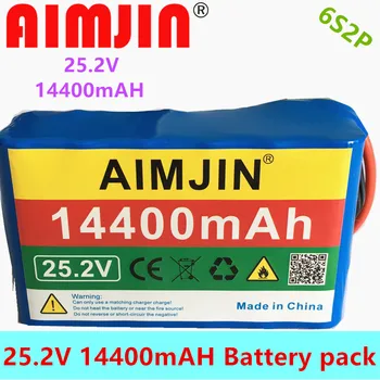 

6s2p 25.2V 14.4Ah Battery Lithium Battery 25.2v 14400mAh Electric Bicycle /Electric/Li Ion Battery Pack with BMS