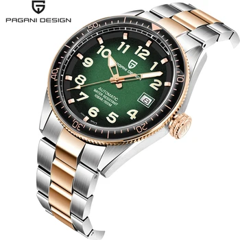 

PAGANI Luxury Business Sport Men Mechanical Wristwatch Watches Automatic Stainless Steel Waterproof Watch Male Luminous clock