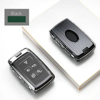 

Carbon Style TPU Key Cover Key Case For Land Rover Range Rover Evoque Discovery Sport 5 2018 2019 2020