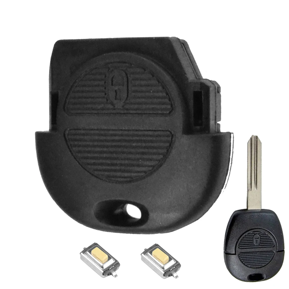 

Apktnka Key Replacement Remote Shell Case For Nissan Micra Almera Primera X-Trail Patrol Maxima Vanette Repair Kit With Switch