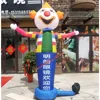 3m Clown Inflatable Sky Air Dancer Waving Hand Character Figure Balloon For Restaurant Advertising Promotion With Custom Logo 3