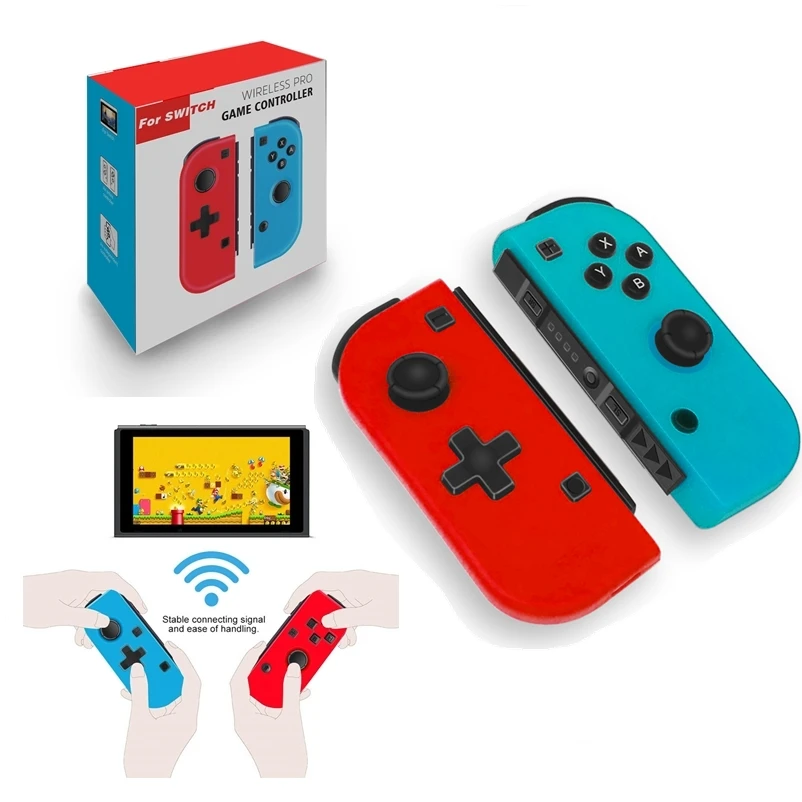 Беспроводной Bluetooth Pro Switch Joy Pad контроллеры L/R совместимы с консолью nintendo Switch как ДЖОЙСТИК джойстика Joy Con-2