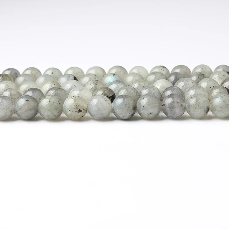 labradorite Ланьли натуральный ювелирные изделия из жемчуга 4/6/8/10 мм Лабрадор круглые бусины DIY обувь для мужчин и женщин браслет для ожерелья для ножного браслета аксессуары - Цвет: labradorite