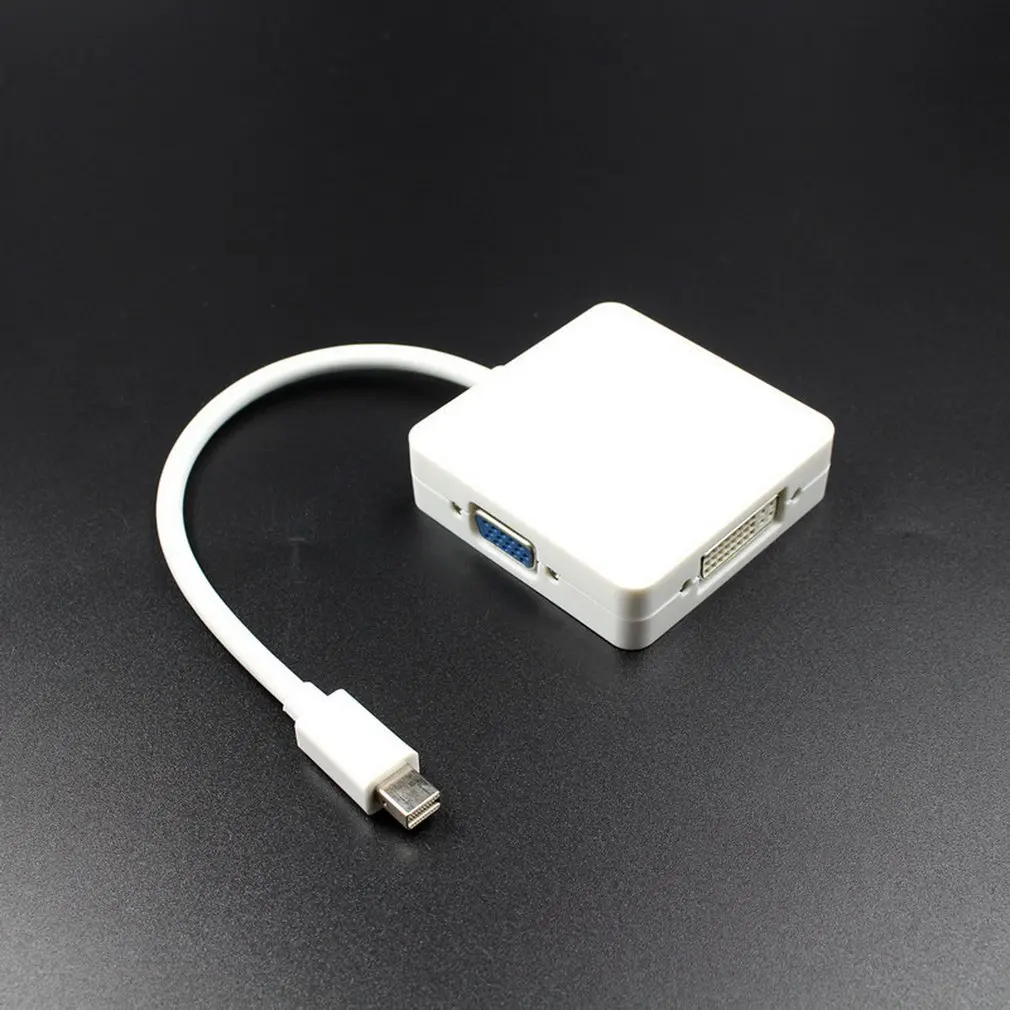 Мини Dp к Hdmi Vga 3в1 мини дисплей порт Dp Thunderbolt к Dvi адаптер Vga Hdmi кабель для Macbook L