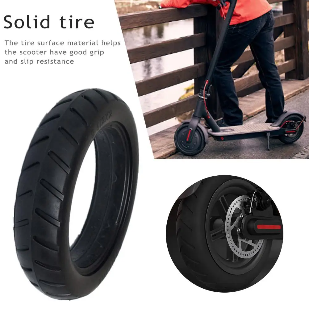 2019 Updated For Xiaomi Mijia Pro M365 Electric Scooter Hollow Solid Anti-Explosion Wheel Tires Skateboard Tyre M365 parts
