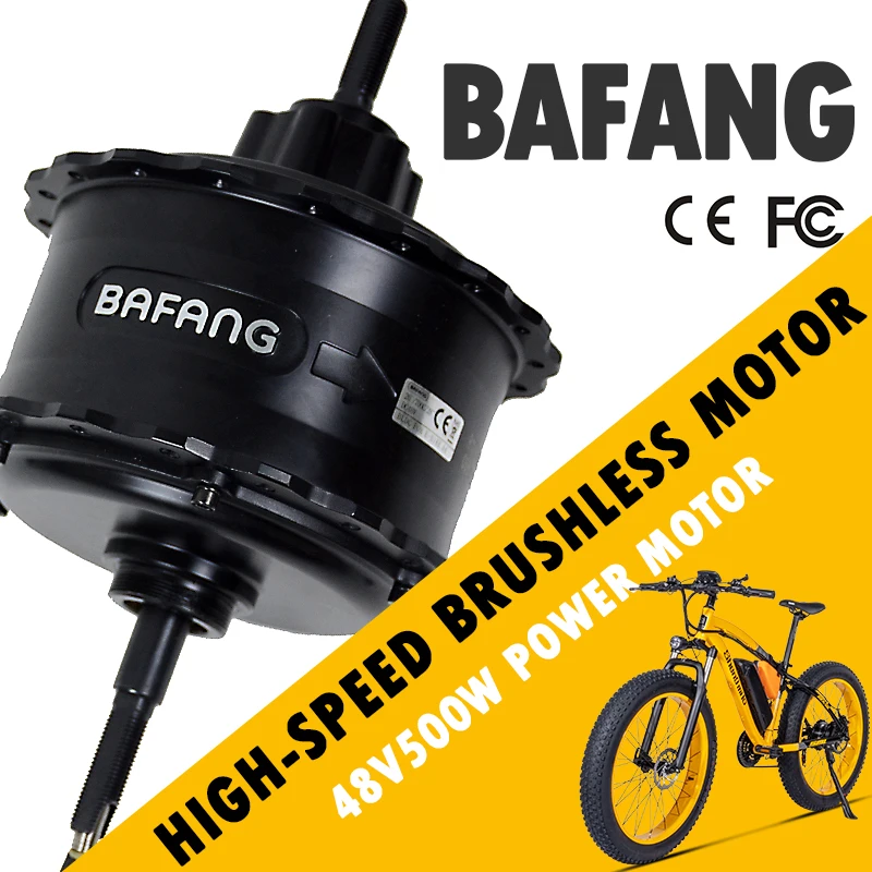 BAFANG 500W beach electric bicycle assisted bicycle 48V17AH electric sand car 26 inch electric bicycle