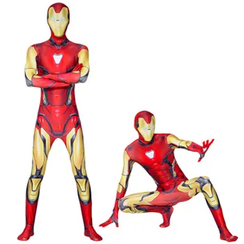 

Avengers 4 Kids Halloween Costume Carnival Dress Iron Man Cosplay Spider-Man Iron Man Fantasia Movie Anime Children's Party