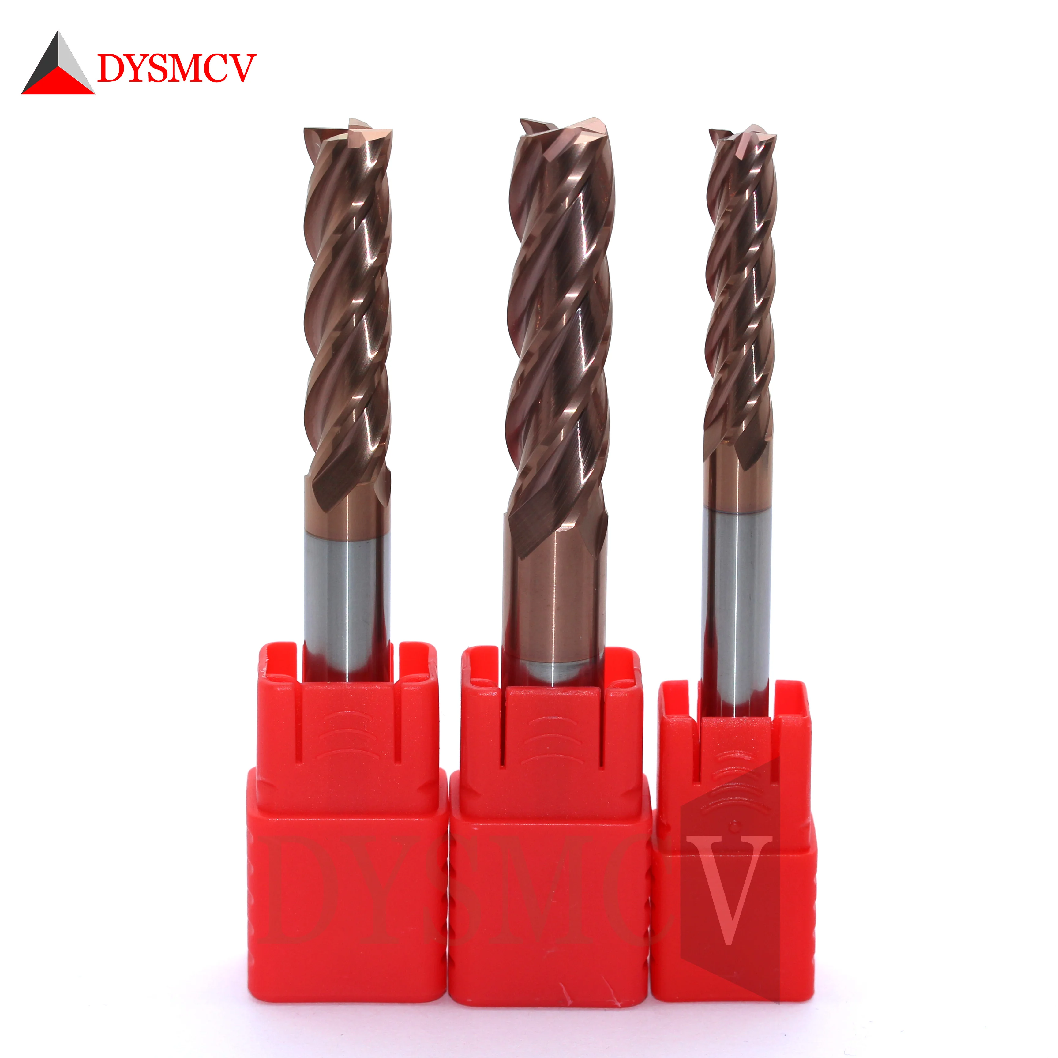 

1pcs HRC60 8mm 10mm 12mm End Mill 4Flute Solid Carbide TiAIN Coated Spiral Standard Long Endmill CNC Milling Cutting Tools