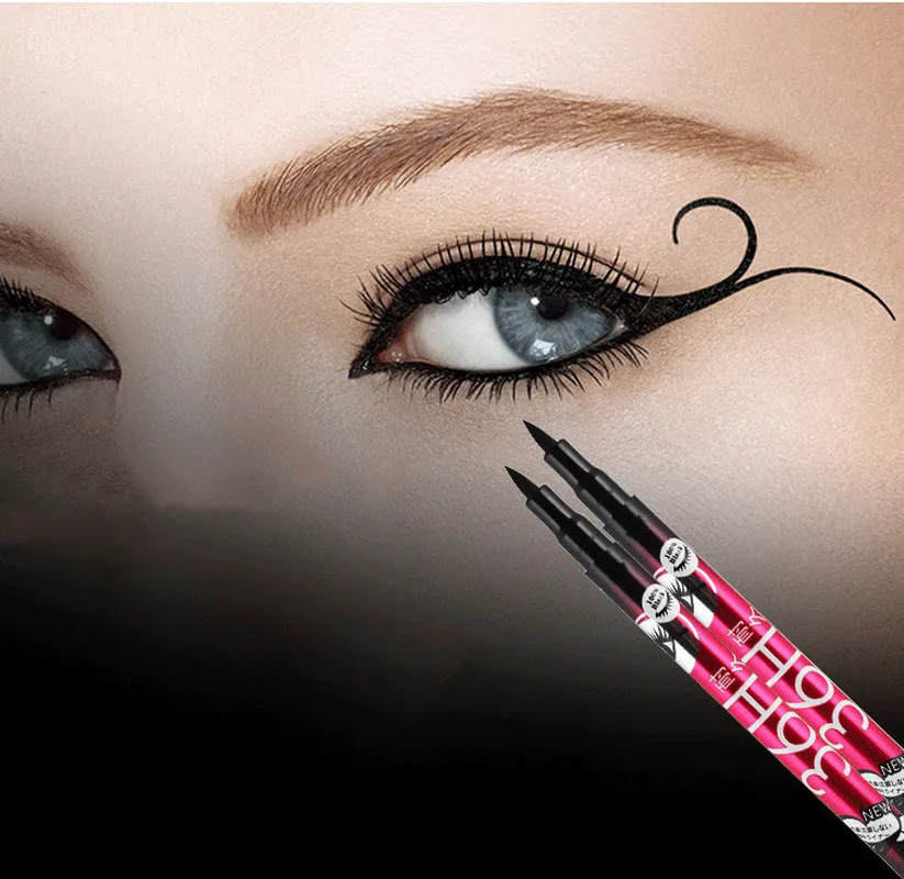 1PC Liquid Waterproof Smudge-proof Eyeliner Natural Eyeliner Pen Black Long Lasting Quick-drying Pencil Maquillaje Eyes Makeup 1PC Liquid Waterproof Smudge-proof Eyeliner Natural Eyeliner Pen Black Long Lasting Quick-drying Pencil Maquillaje Eyes Makeup