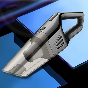 

Portable Single Touch Lightweight Handheld Vacuum Slit Mouth Brus Debris Detachable Dust Cup Durable Universal Powerful Suction