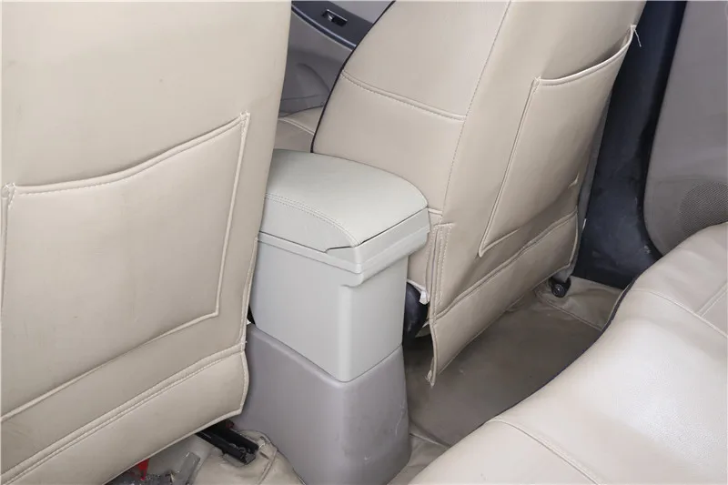 Для hyundai Solaris 2/Verna подлокотник коробка центральный магазин содержимое коробка с подстаканником пепельница автомобиль-Стайлинг аксессуар