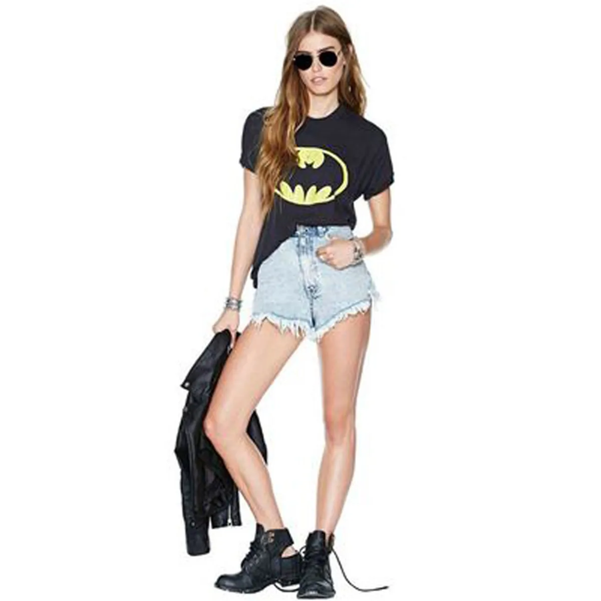 

Frock 2019 Free Shipping Round Collar Short Sleeve Summer Fashion Leisure Printing Cultivate One's Morality Joker T-shirts