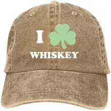 I Shamrock виски двойная Пряжка Регулируемая ковбойская Личность ретро ковбойская шляпа