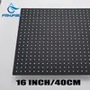 16 Inch  Black Square Shower Head Rainfall Shower Accessories Stainless Steel Top Bathroom Ultrathin Shower Head Ceiling Install 1