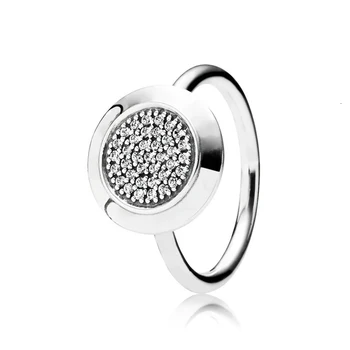 

100% silver sterling 1:1 glamour signature original female ring fashion jewelry 190912cz