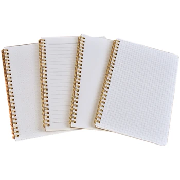 

HOT-A5 Notebook Diary Kraft Paper Grid Point Blank Weekly Daily Time Management Plan Notebook