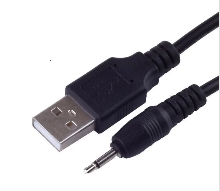 100 шт./лот USB до 2,5 мм разъем аудио разъем Adpater конвертер Кабель 3 фута 1 м AUX 2,5 мм кабель Кабель питания USB зарядное устройство