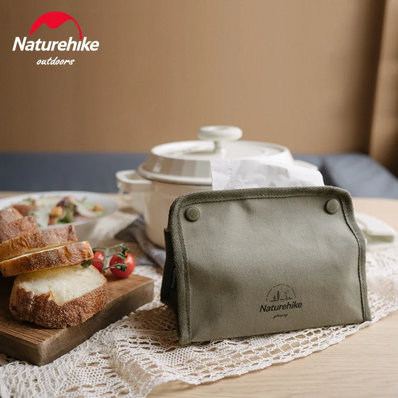 Naturehike Outdoor Tissue Storage Box Household Storage Bag Dining Table Tea Table Pumping Paper Box Camping Equipment