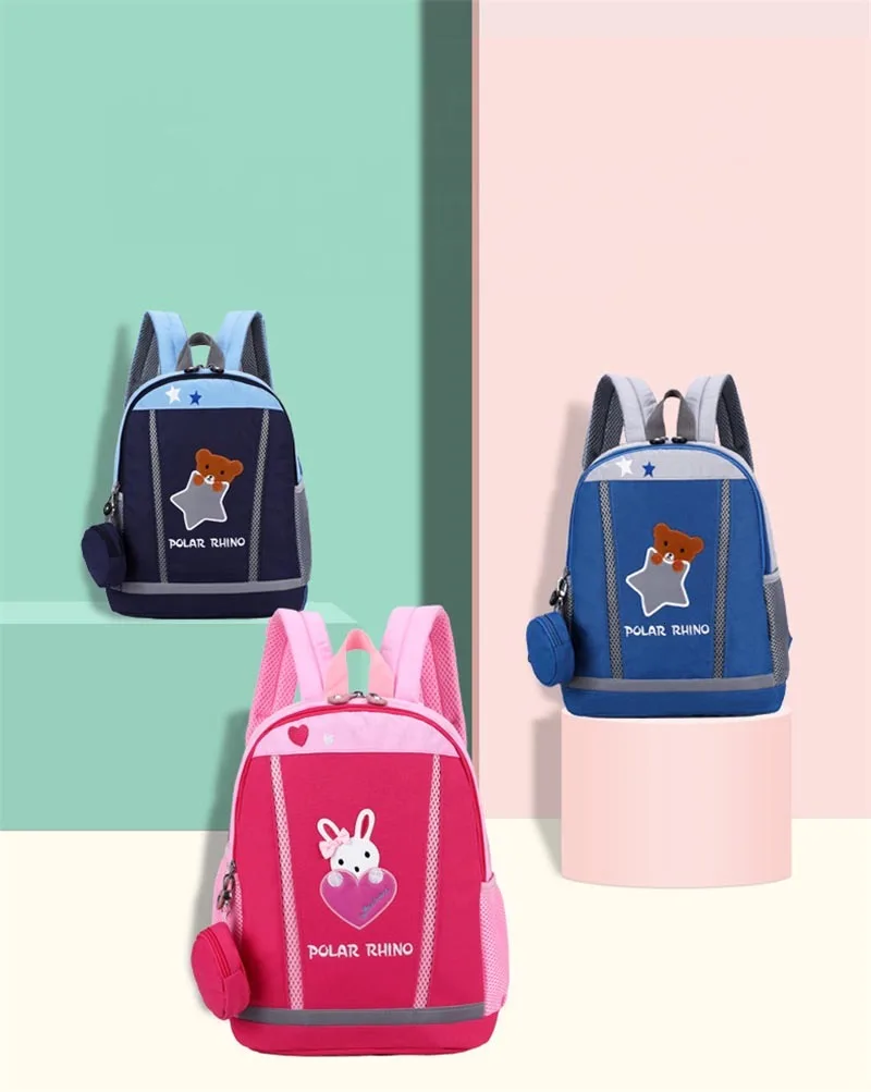 Детская сумка, милый мультяшный принт, детские сумки, рюкзак для детского сада и дошкольников для мальчиков и девочек, детские школьные сумки для детей 3-4-6 лет