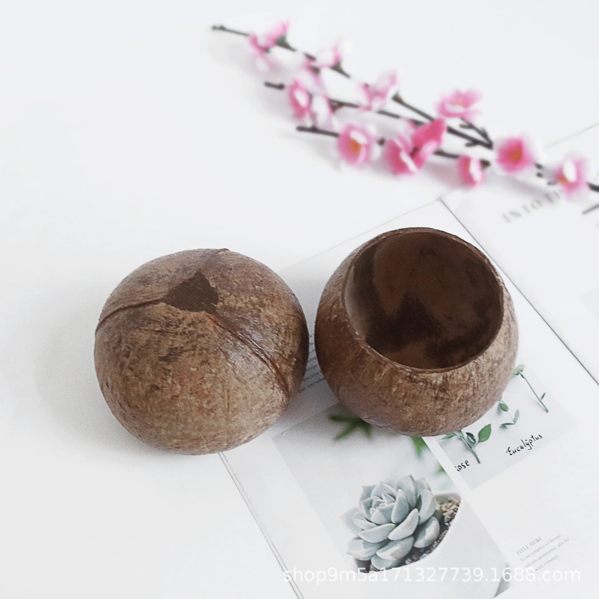 Coconut Candle Holder Candle Holders