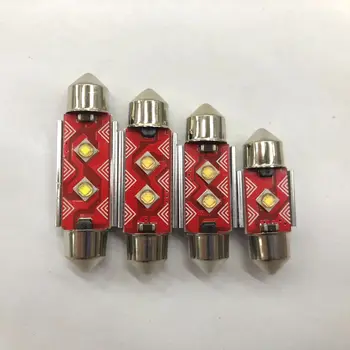 

Car Led Roof Lamp Double Tip 3535 2smd Constant Current High Brightness CANbus Decoding Reading Lamp License Plate Lamp