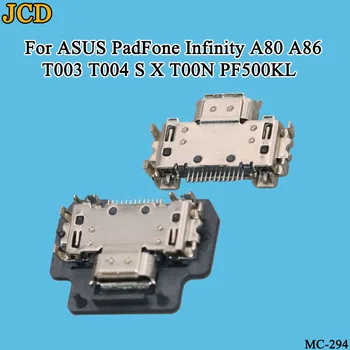 

JCD USB Charging Port Connector Charge Jack Socket Plug Dock For ASUS PadFone Infinity A80 A86 T003 T004 S X T00N PF500KL