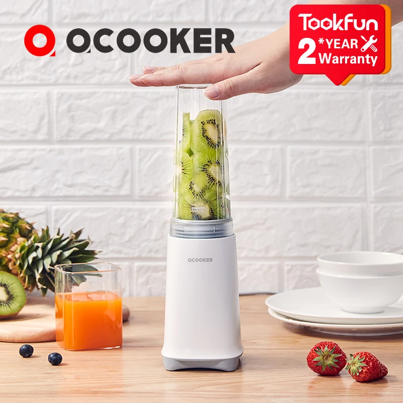 QCOOKER CD BL04 блендеры портативный фрукты кухонный комбайн Электрический миксер