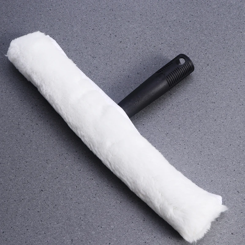 Washing Squeegee Head Replacement Water Applicator window cleaner Window Washer Cleaning Squeegee Accessory with Detachable Sleeve 1pc