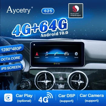 

Android 10.0 car gps navigation radio for Mercedes benz C Class W204 2007-2019 multimedia 4G LTE BT carplay no 2 din dvd player