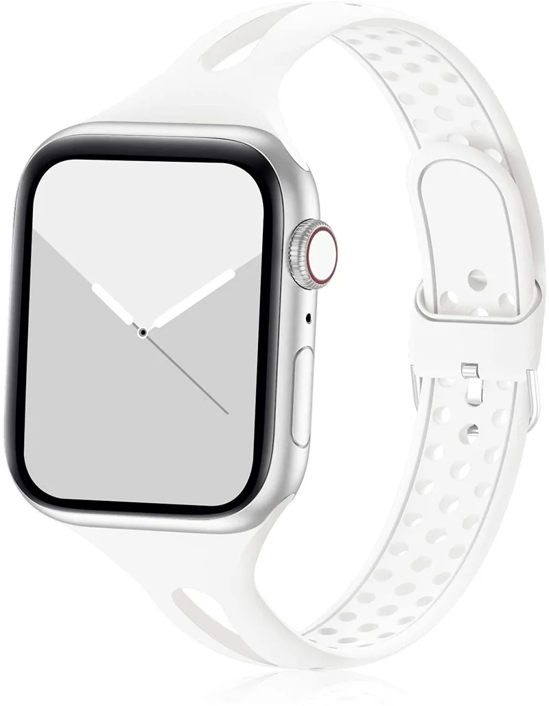 Slim Silicone Strap For Apple Watch 