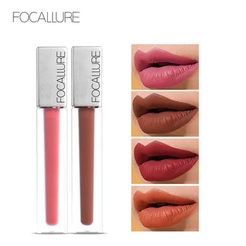 

FOCALLURE Ultra chic frosted glossy velvet matte LipGloss lip Stain glaze Non-stick Cup Lipstick extremely Pigment