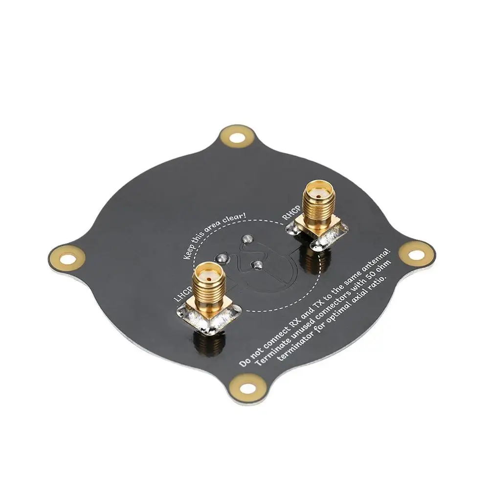 5,8 GHz Тройная подача патч антенна SMA Направленная циркулярно поляризованная антенна