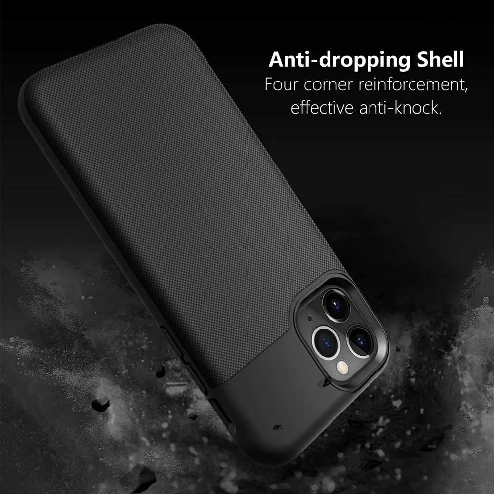 Чехол-кошелек для iPhone 11 Pro Max, ударопрочный гибридный силиконовый чехол из поликарбоната, защитный чехол для телефона Apple iPhone 11, чехол