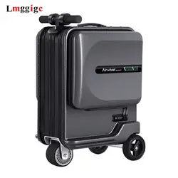Новый Электрический чемодан для верховой езды сумка интеллектуальная на колесиках дорожная для багажа коробка Rideable тележка чехол только