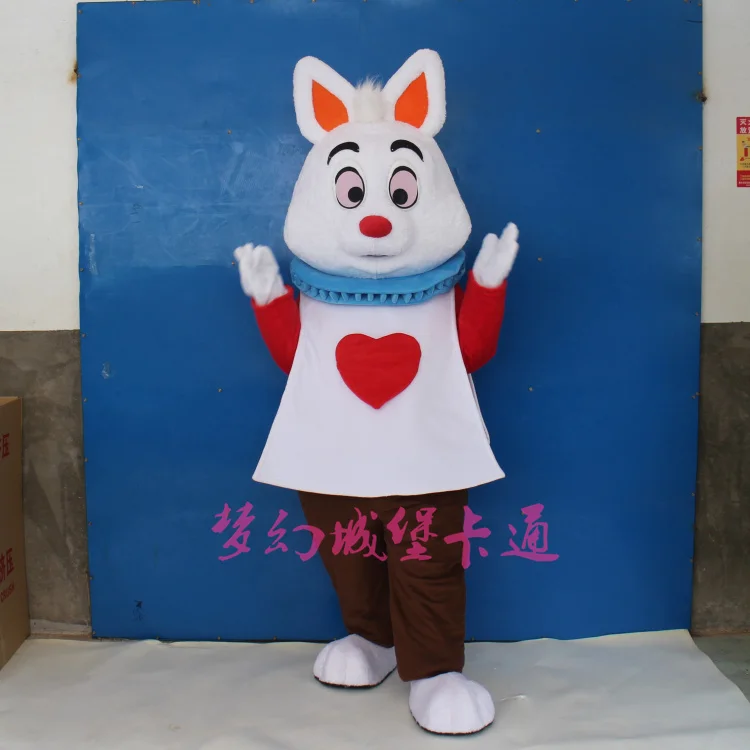 

Rabbit Mascot Cosplay Costume Fancy Dress Outfit Adult Hot Selling Anime Mascot Costume Gift for Halloween Party