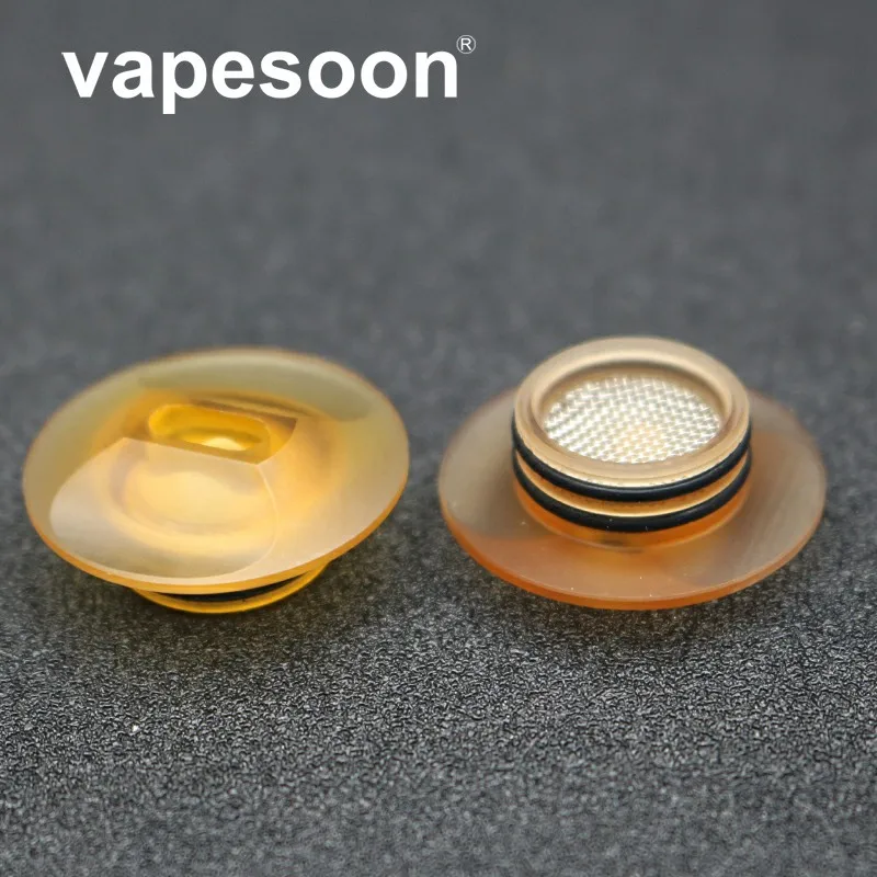 

New!810 Anti-frying Oil Drip tip Delrin Epoxy Ultem PEI Wide Bore Short 810 Low Profile Drip Tip Goon Mouthpiece
